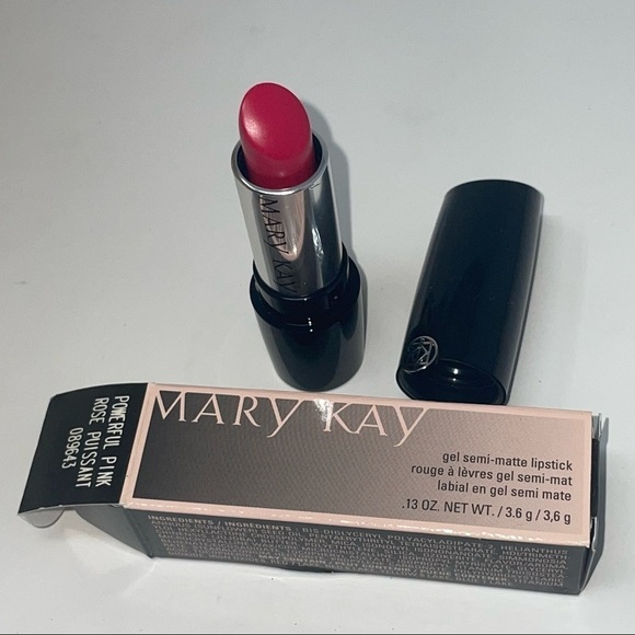 Mary Kay Gel Semi Matte Lipstick – Powerful Pink (New, In Box) - Picture 1 of 3